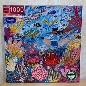 Eeboo Coral Reef Puzzle - 1000 Pieces